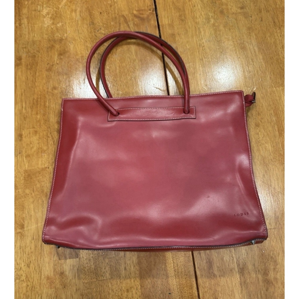 LODIS Audrey Brera briefcase Tote Zip Closure Double Handles